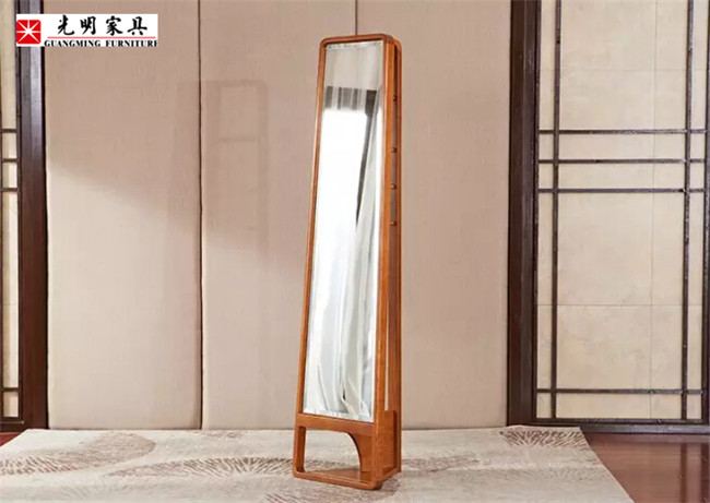滿堂優質實木家具怎能缺少一面穿衣鏡呢！