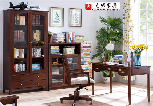 優質實木書柜不經美觀更實用，實木書柜巧保養