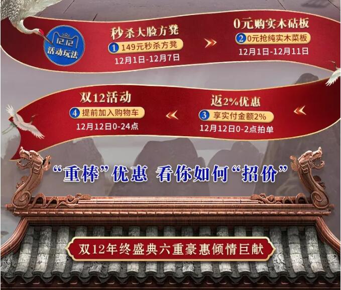 “重棒”優惠  大鬧12.12！光明家具年終狂歡盛典燃爆雙12