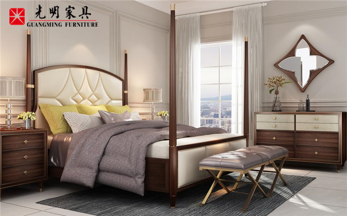 想要定制實木家具、還想要成品實木家具那就去光明家具看看吧！