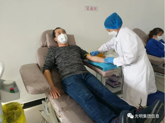 獻血抗疫情，光明家具在行動