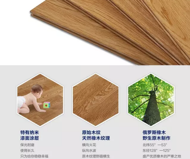 實木地板與強化地板的差別太大了！