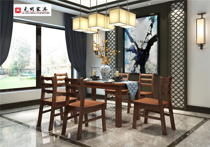 一套實木餐桌椅的使用與養護
