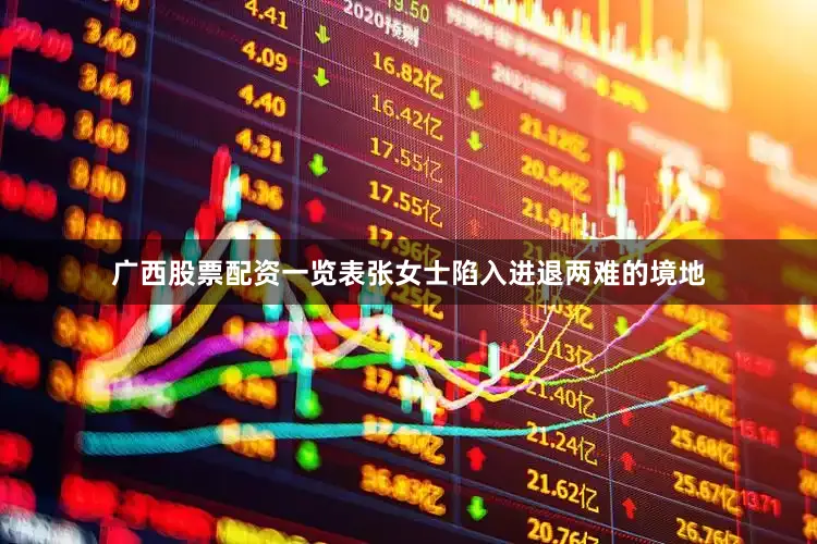 广西股票配资一览表张女士陷入进退两难的境地